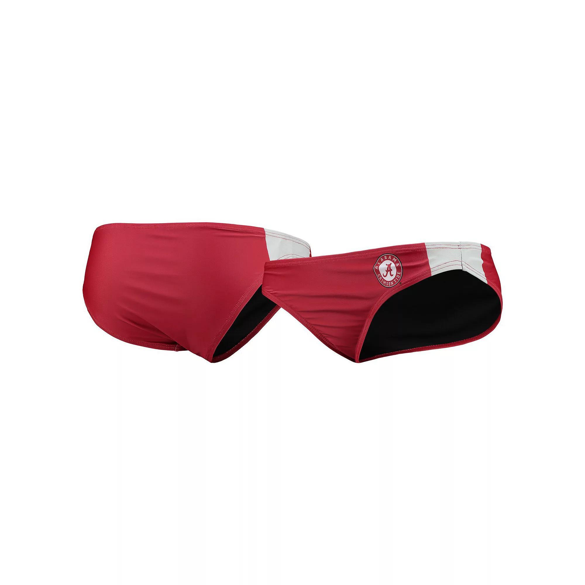 Women's FOCO Crimson Alabama Crimson Tide Wordmark Bikini Bottom, Size: Small, Red Product Image