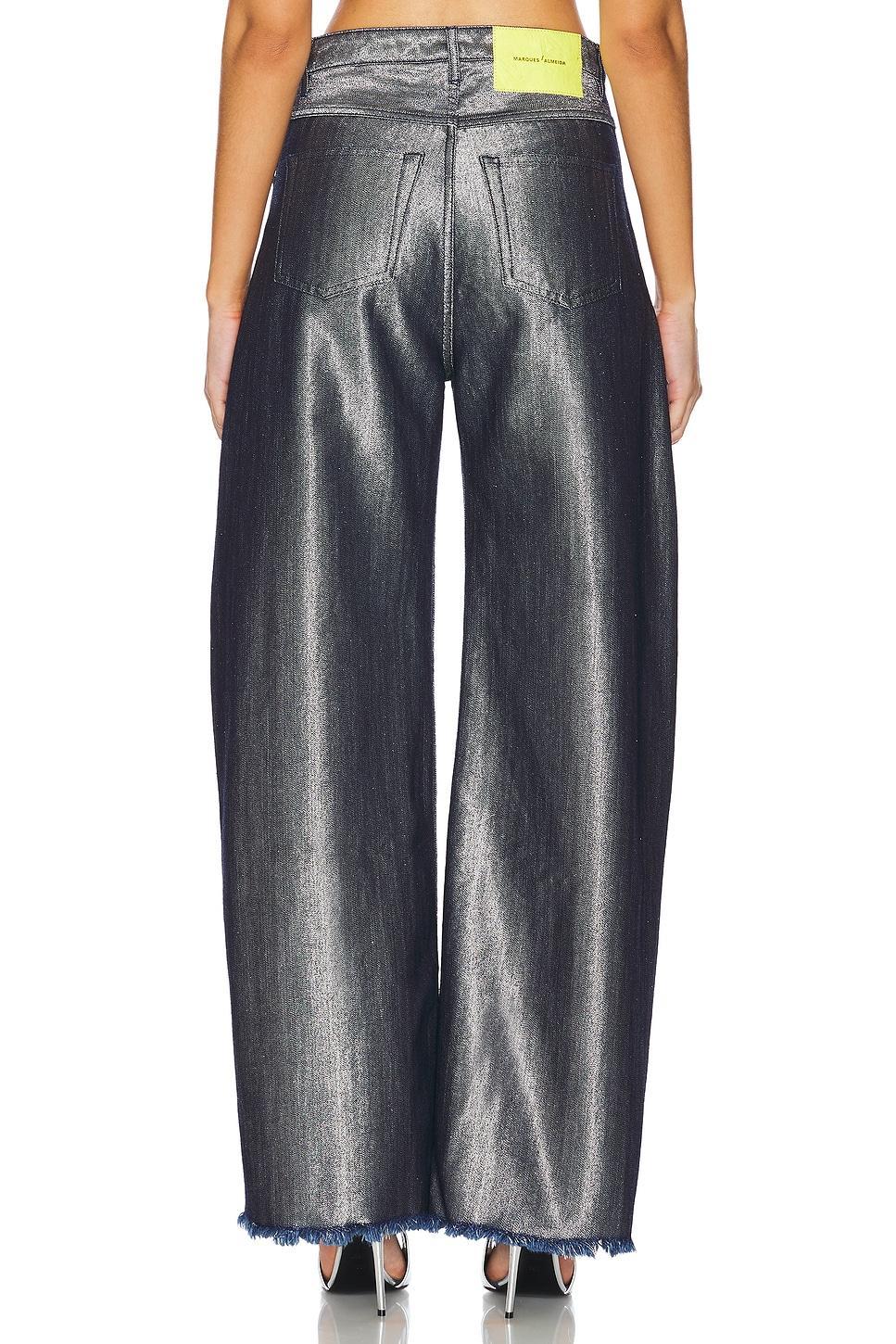 Silver Denim Boyfriend Jeans Marques ' Almeida Product Image