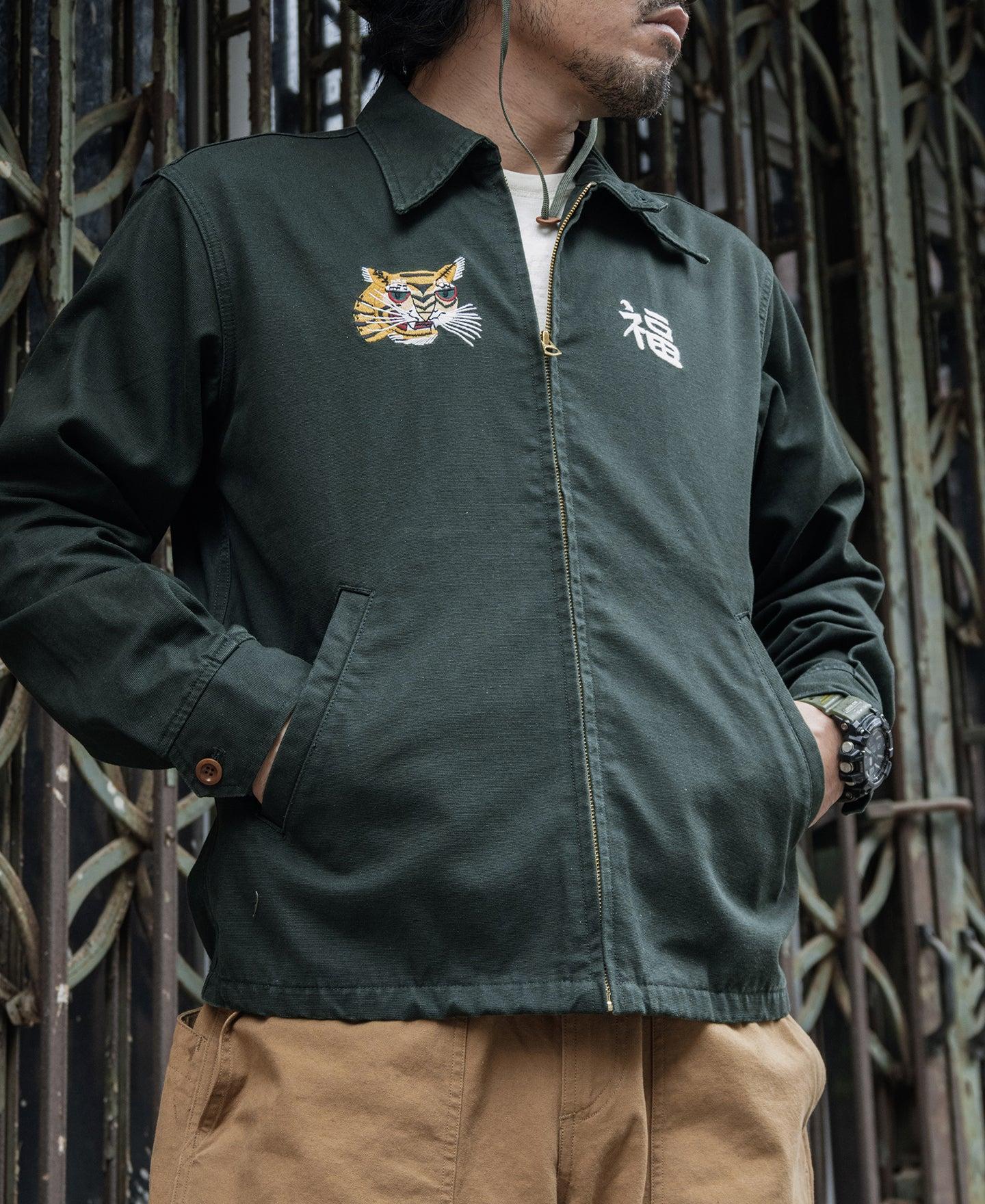 Fox Embroidery Vietnam Souvenir Jacket Product Image