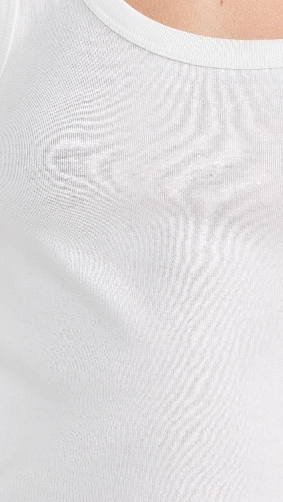 St. Agni Cotton Asymmetrical Tank | Shopbop Product Image