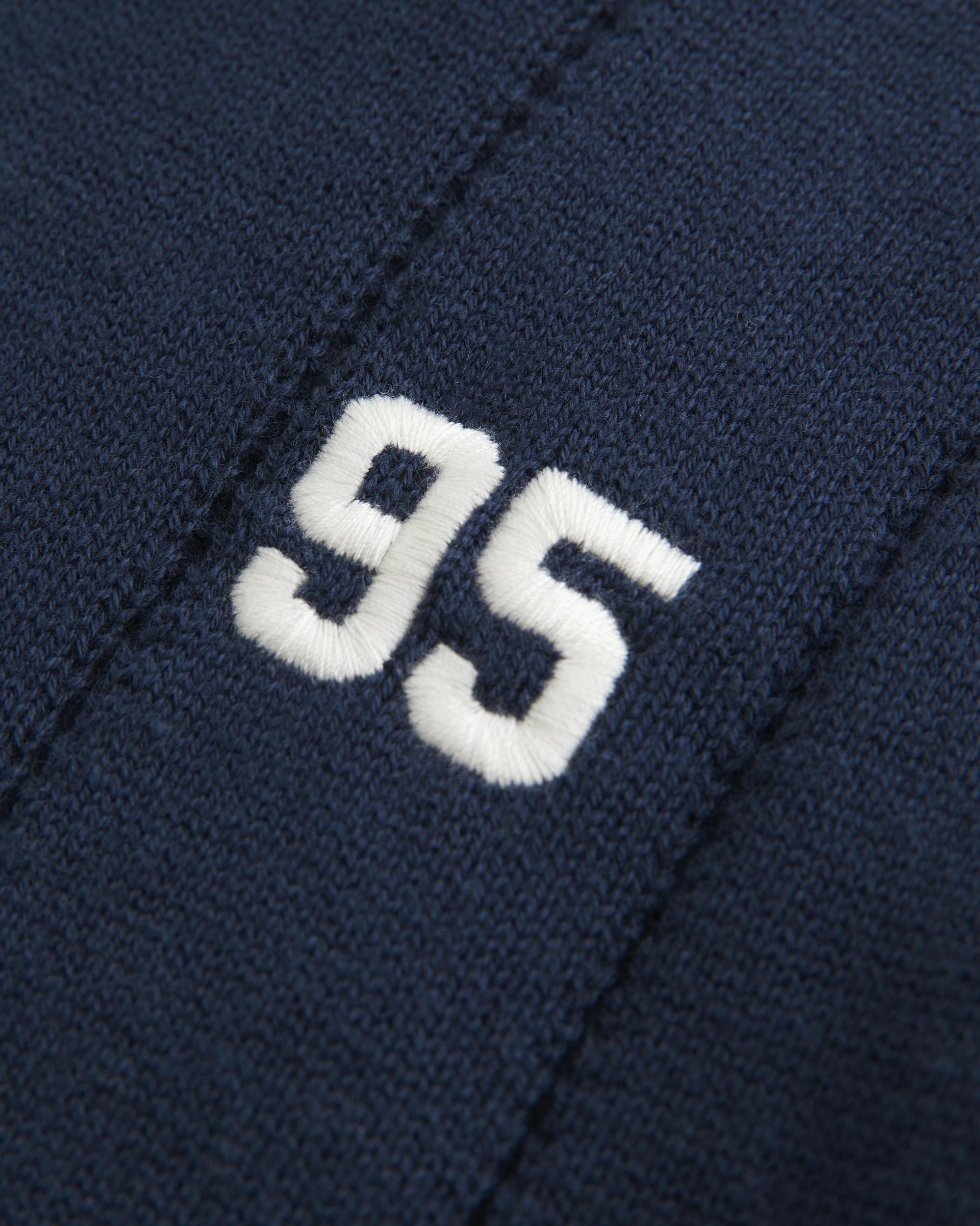 Easy Long-Sleeve Sweater Polo Product Image