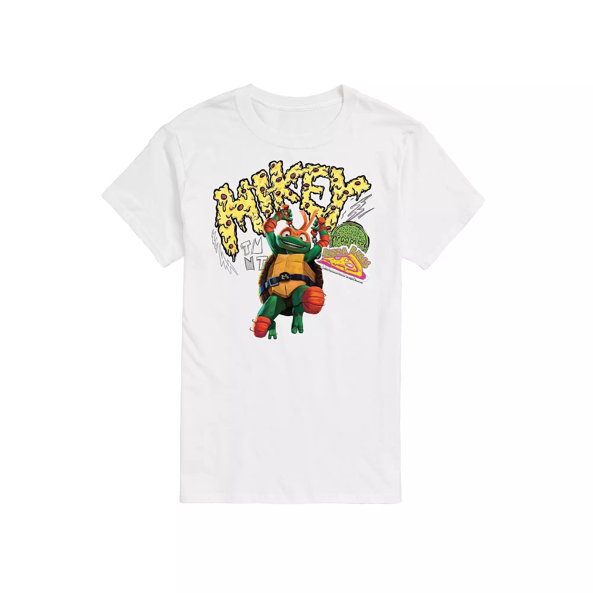 Big & Tall Nickelodeon TMNT Mutant Mayhem Mikey Graphic Tee, Mens Product Image