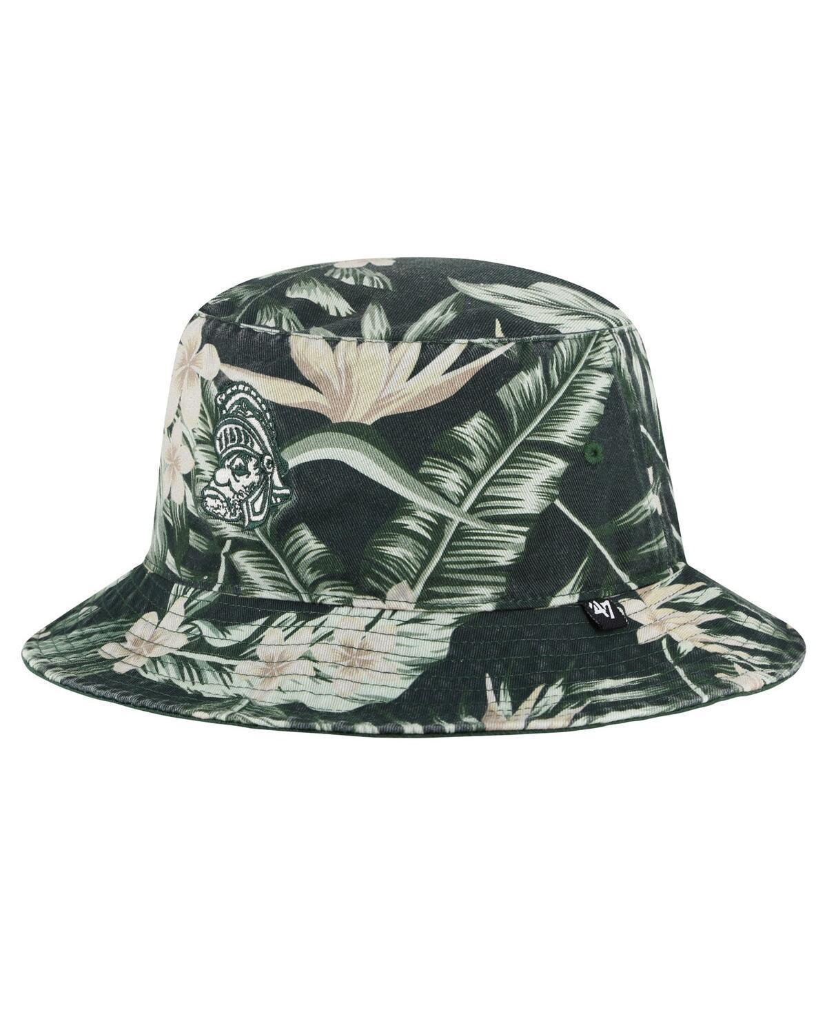 Mens 47 Michigan State Spartans Tropicalia Bucket Hat Product Image