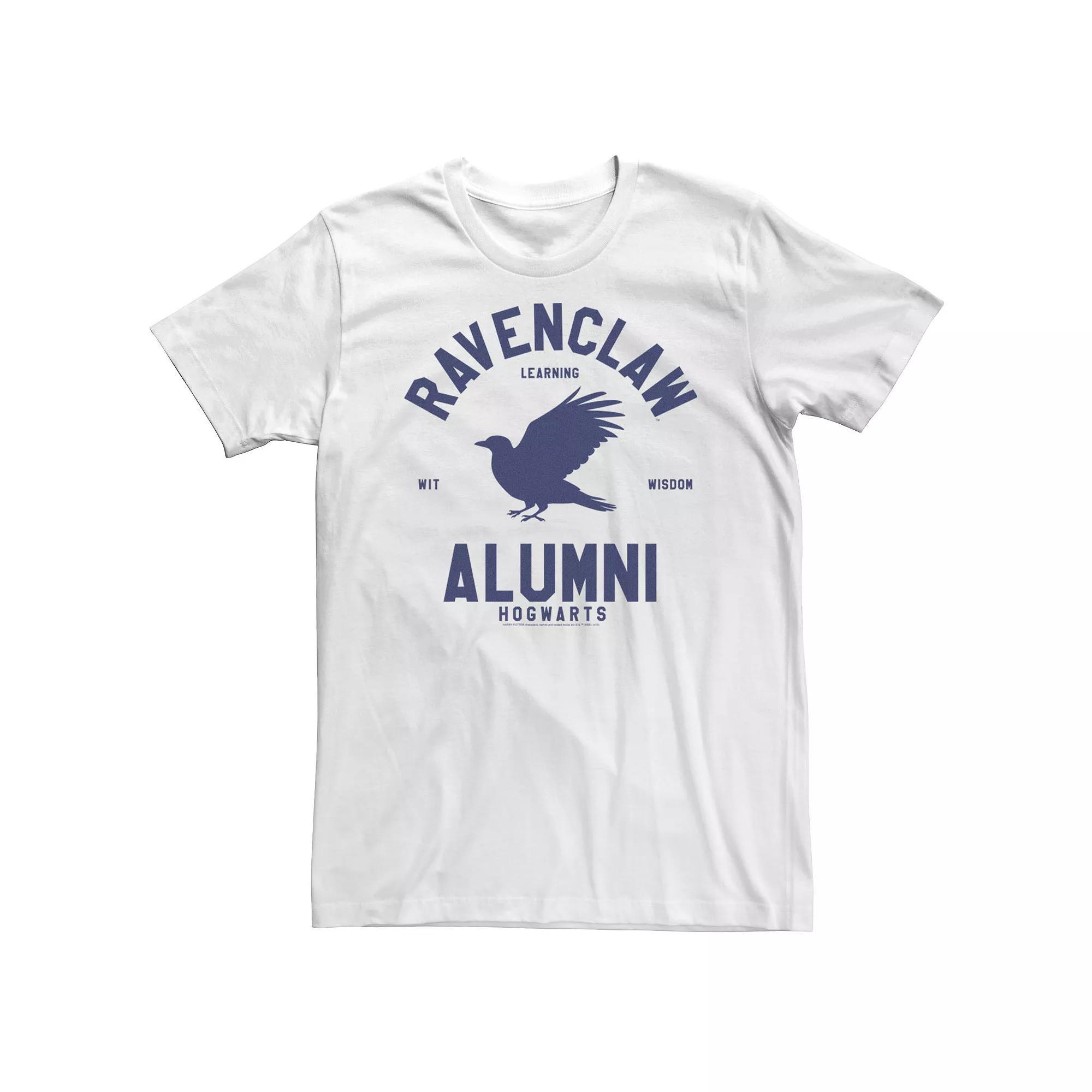 Big & Tall Harry Potter Ravenclaw Alumni Logo Tee, Men's, Size: XL Tall, White Product Image