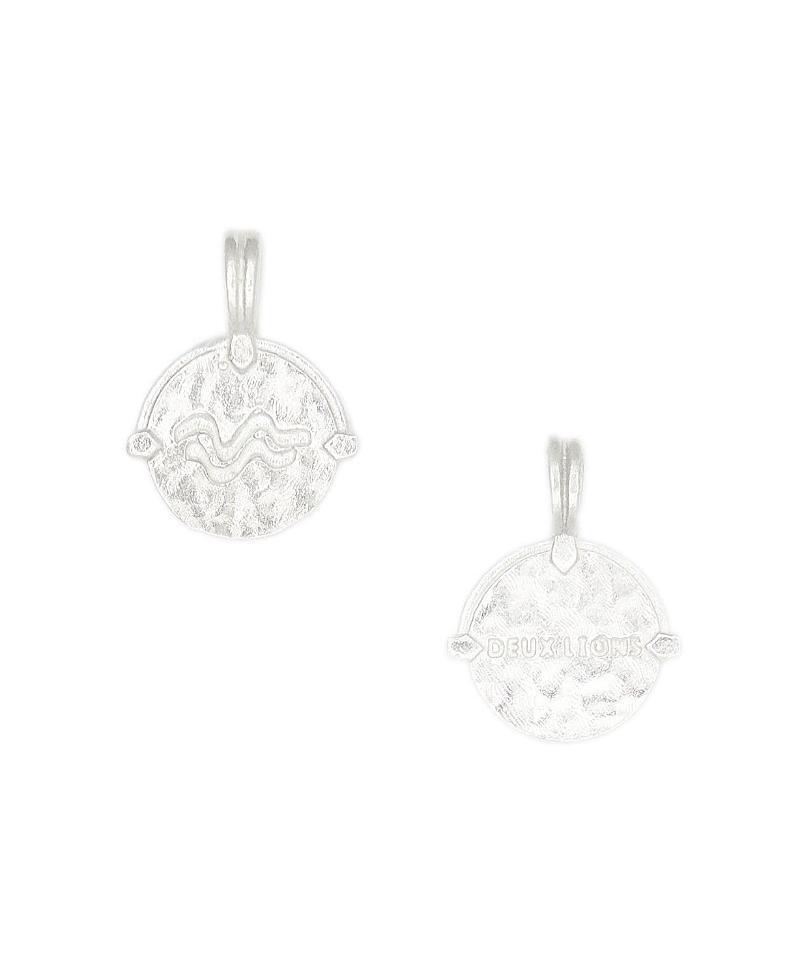 Deux Lions Jewelry Womens Zodiac Necklace in Silver Product Image