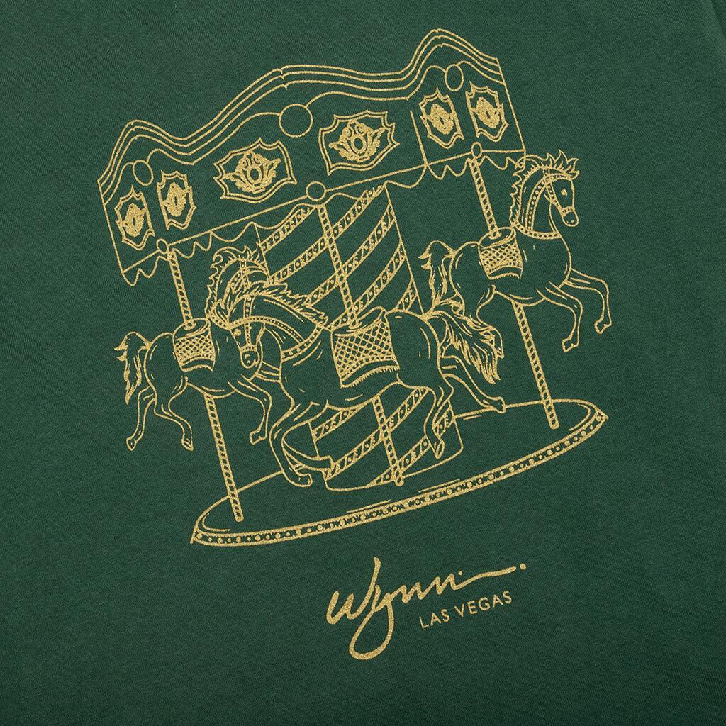 Feature x Wynn Carousel L/S Tee - Dark Green Male Product Image