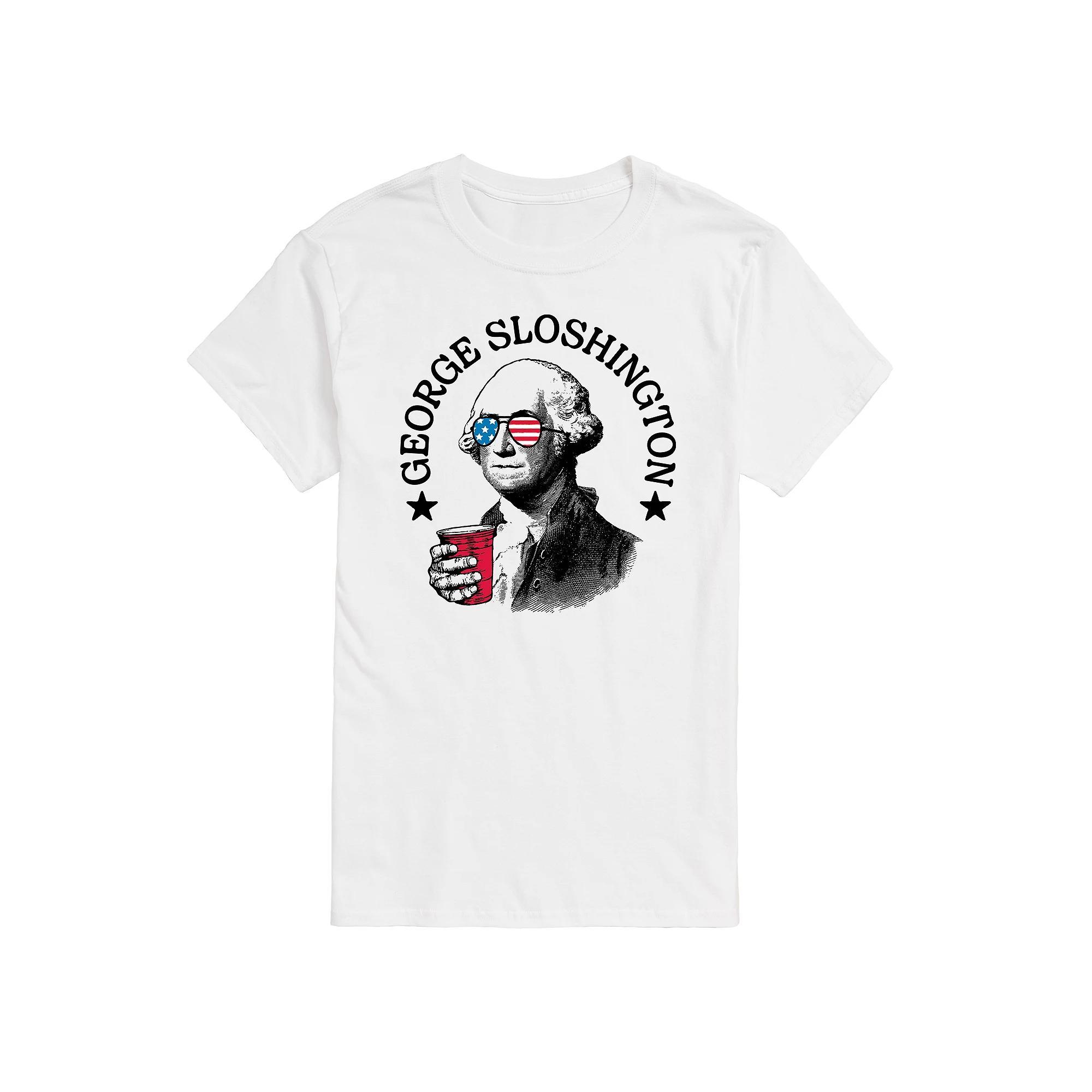 Mens George Sloshington Graphic Tee Product Image