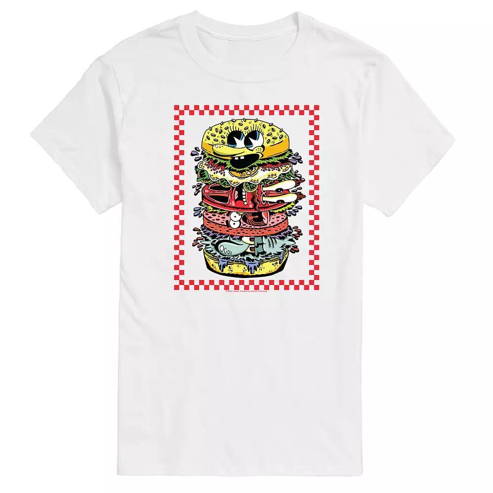 Mens SpongeBob SquarePants Patty Graphic Tee Product Image