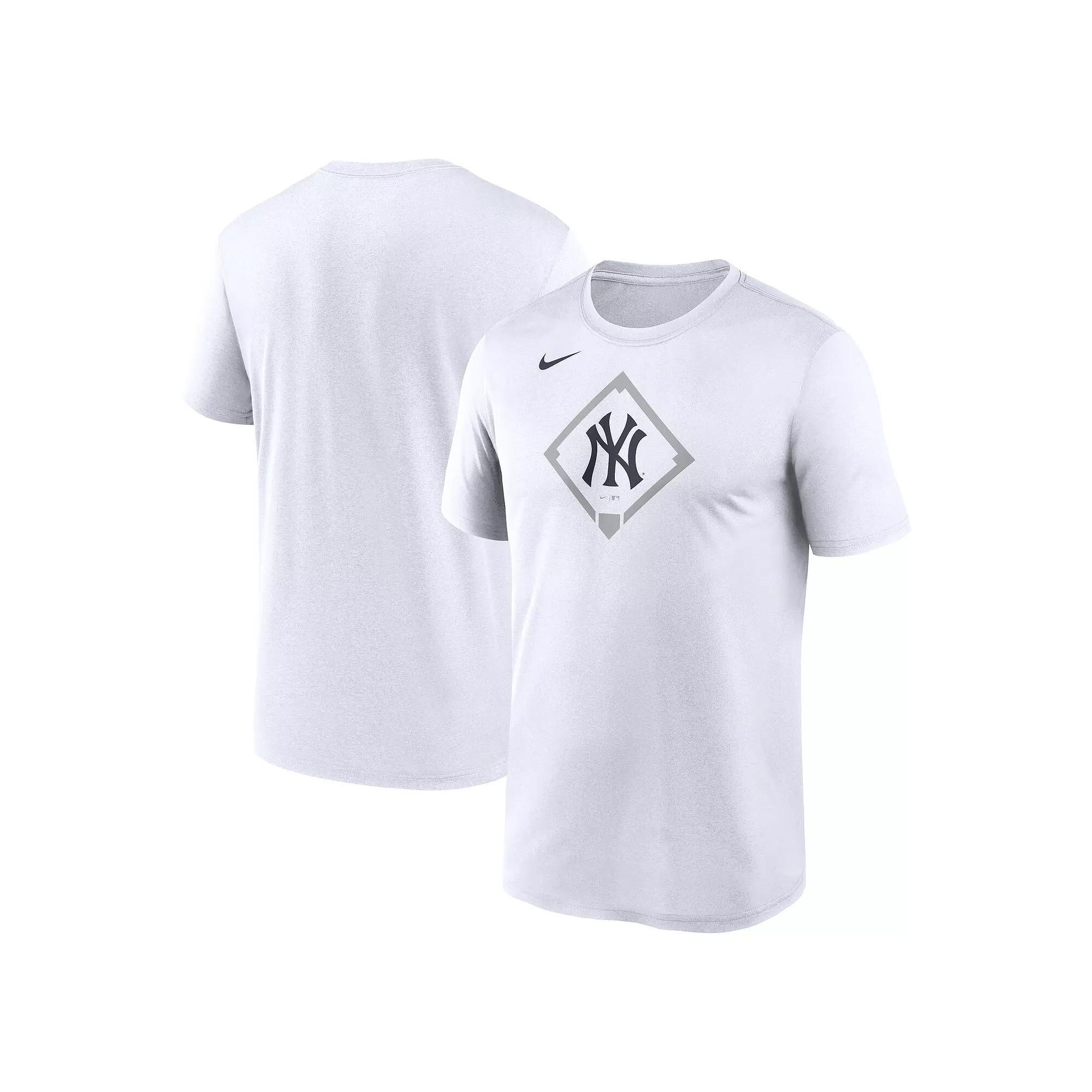 Men's Nike White New York Yankees Icon Legend Performance T-Shirt, Size: XL Product Image