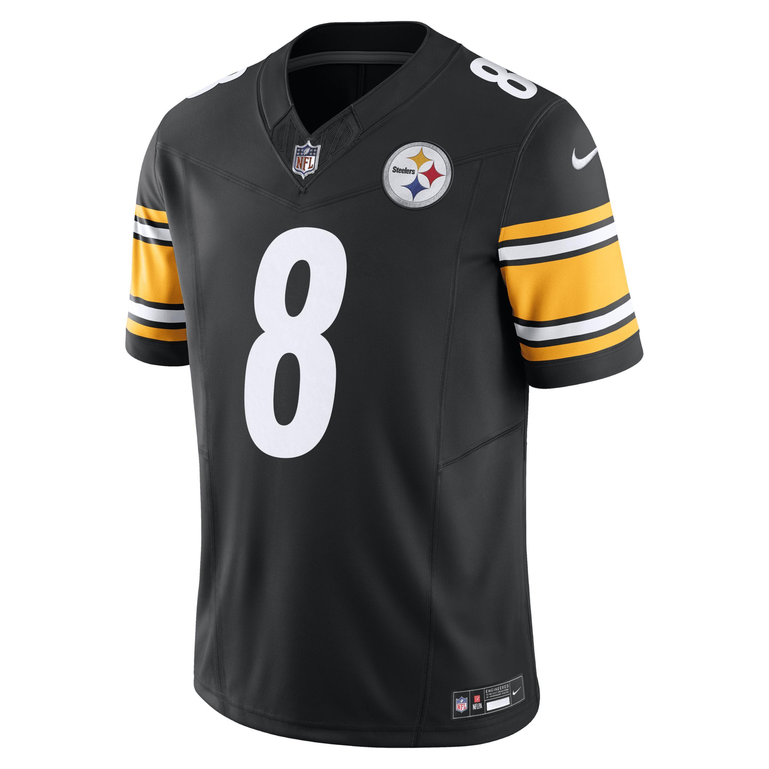 Men's Nike Kenny Pickett Black Pittsburgh Steelers Vapor F.U.S.E. Limited  Jersey, Size: Large Product Image