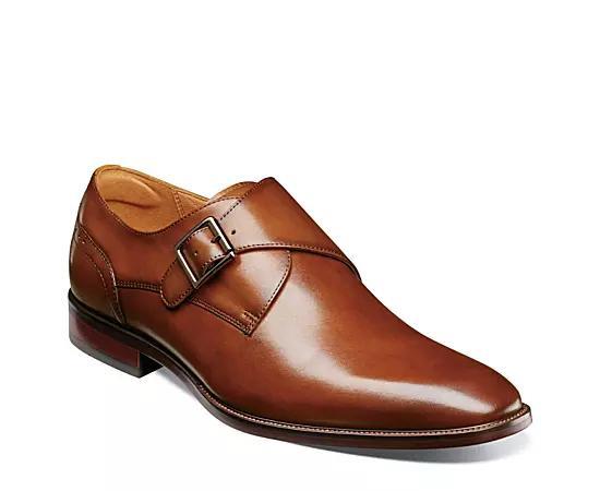 Florsheim Mens Sorrento Plain Toe Single Monk Strap Product Image