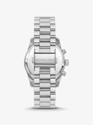 Oversized Slim Everest Gunmetal Mesh Watch Product Image