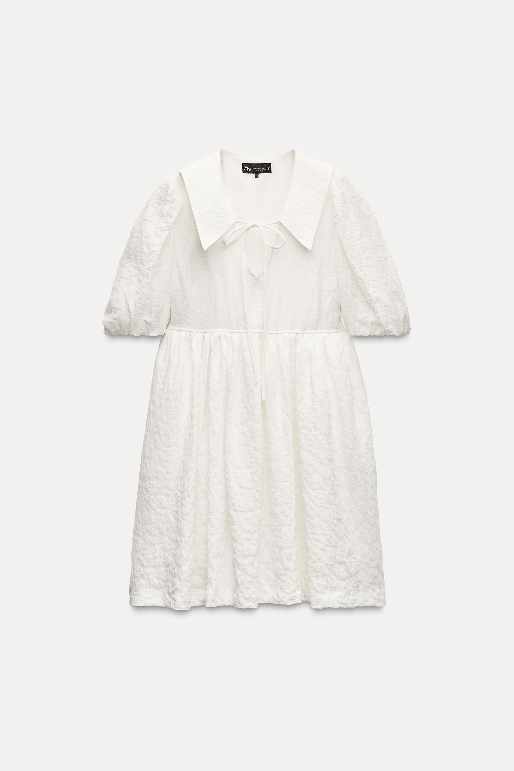 VOLUMINOUS JACQUARD DRESS Product Image