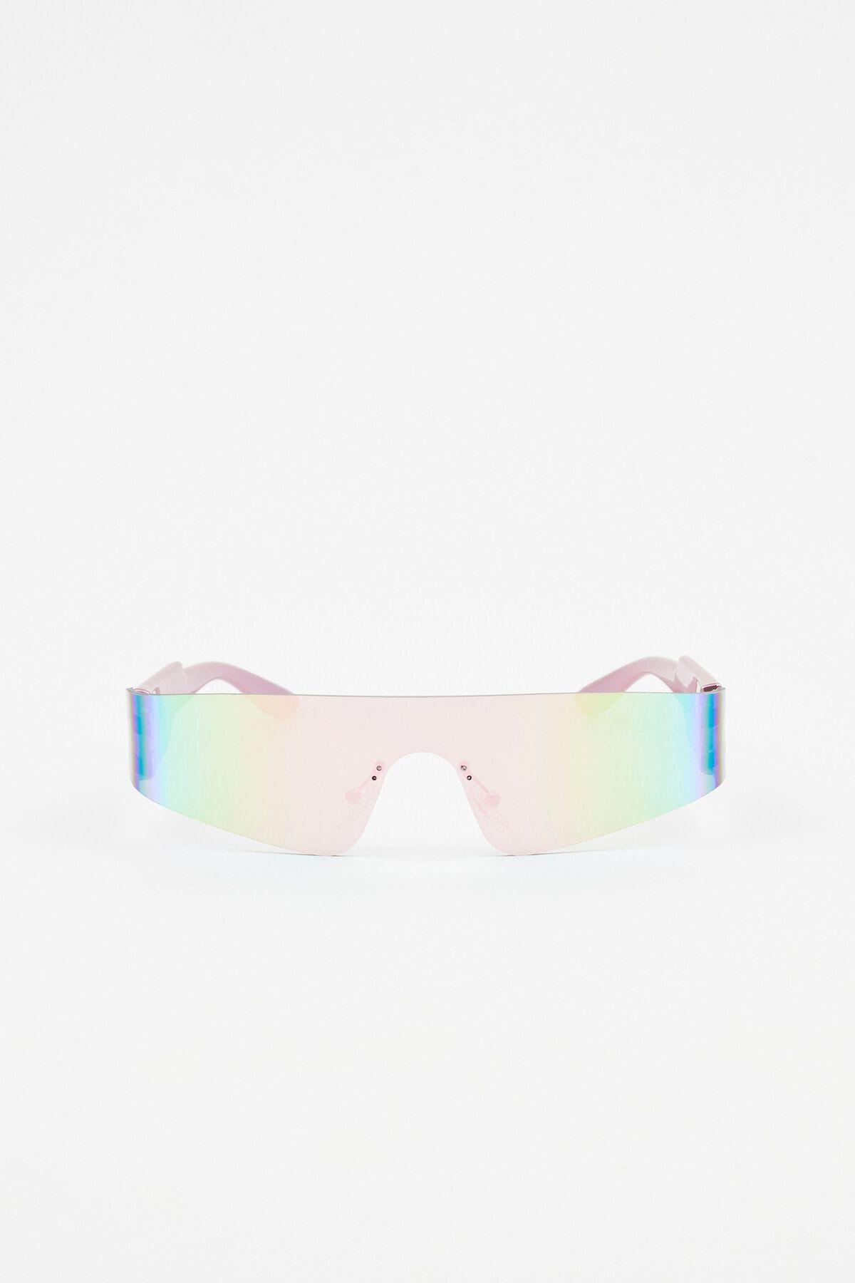 Rimless Futuristic Sunglasses Product Image