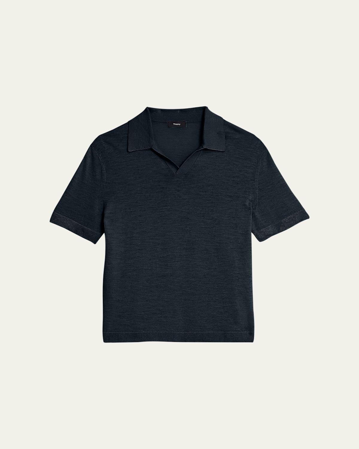 Mens Brenan Knit Polo Shirt Product Image