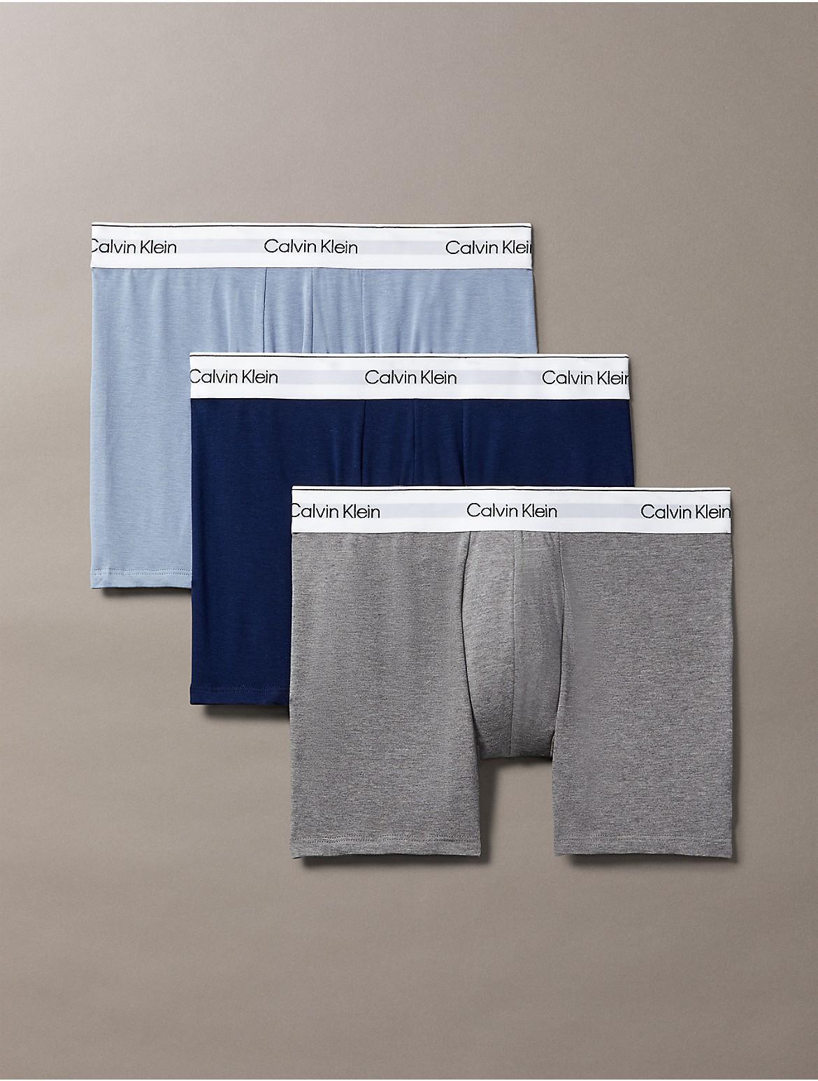 Calvin Klein Men's Icon Cotton Stretch 3-Pack Boxer Brief - Multi - XL Product Image