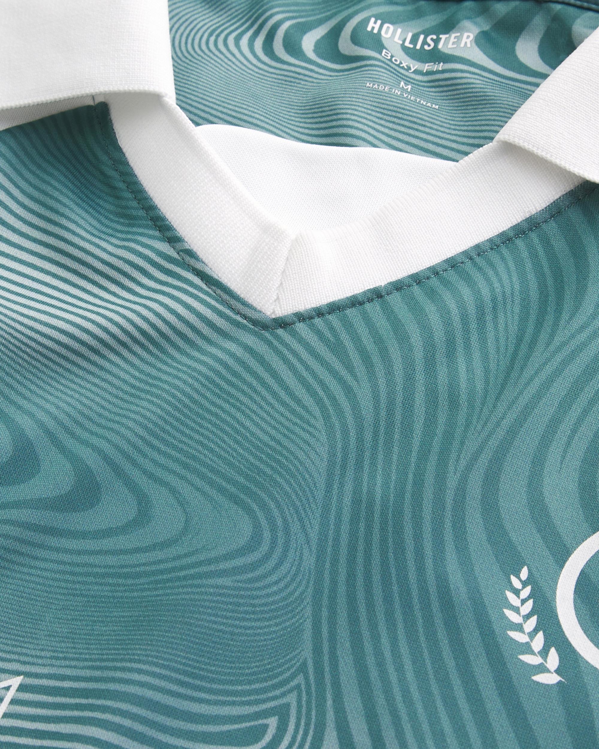 Boxy Number Graphic Soccer Jersey Product Image