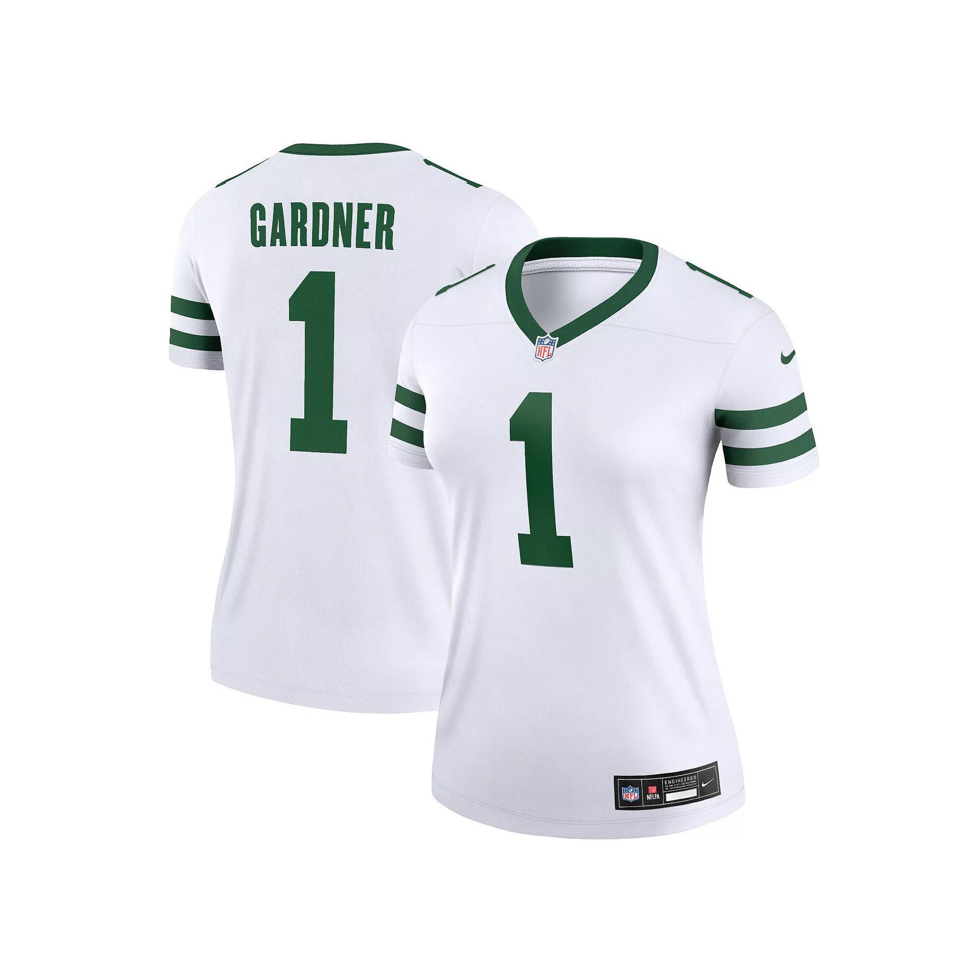 Women's Nike Sauce Gardner White New York Jets Alternate Legend Jersey, Size: 2XL Product Image