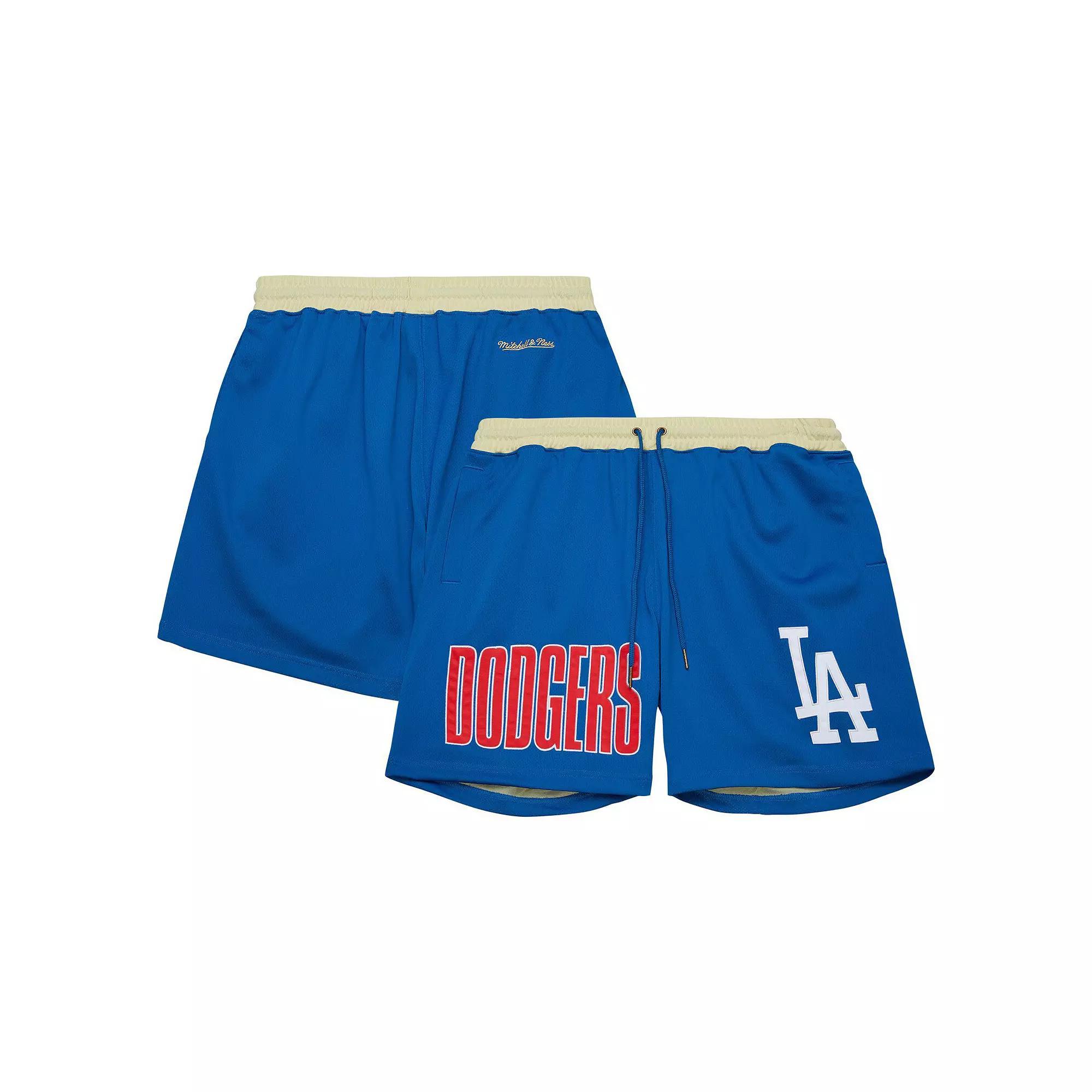 Men's Mitchell & Ness Royal Los Angeles Dodgers OG 2.0 Fashion Shorts, Size: 5XL, Blue Product Image