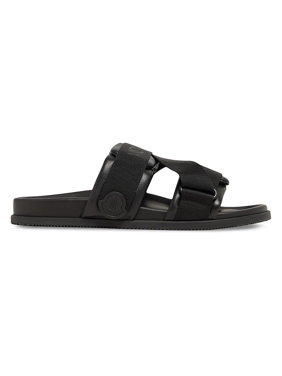 Mens Mon Summer Slides in Nappa Leather Product Image