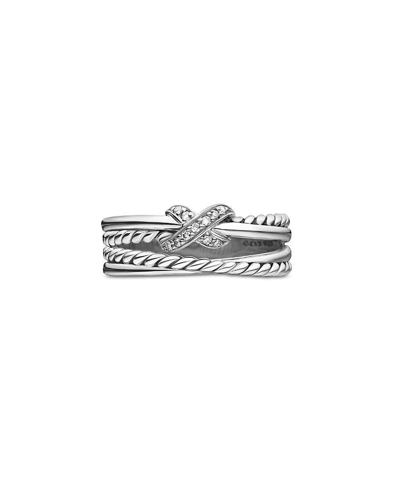 David Yurman X Collection Ring with Diamonds Product Image