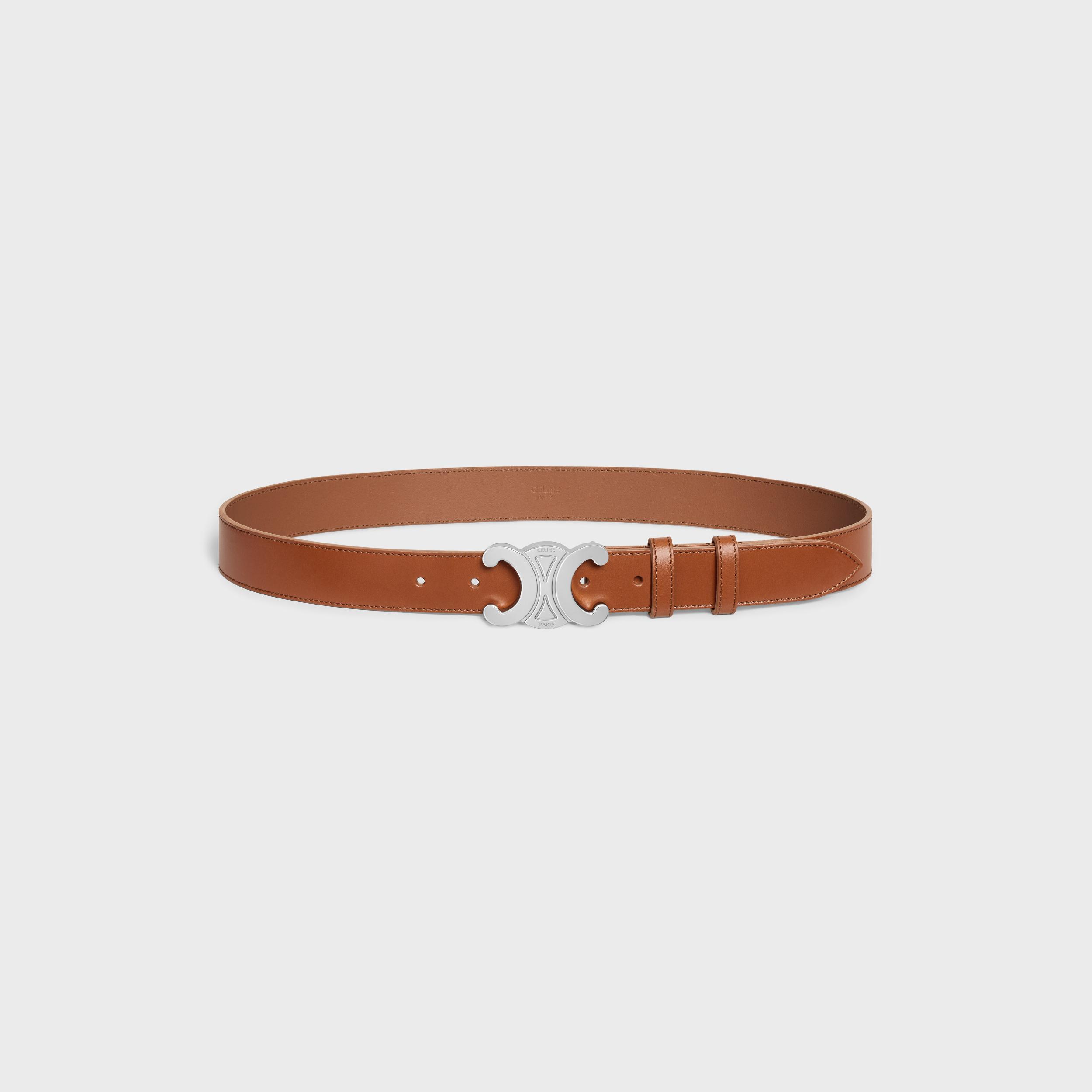 Large 30MM triomphe belt IN VINTAGE CALFSKIN Product Image