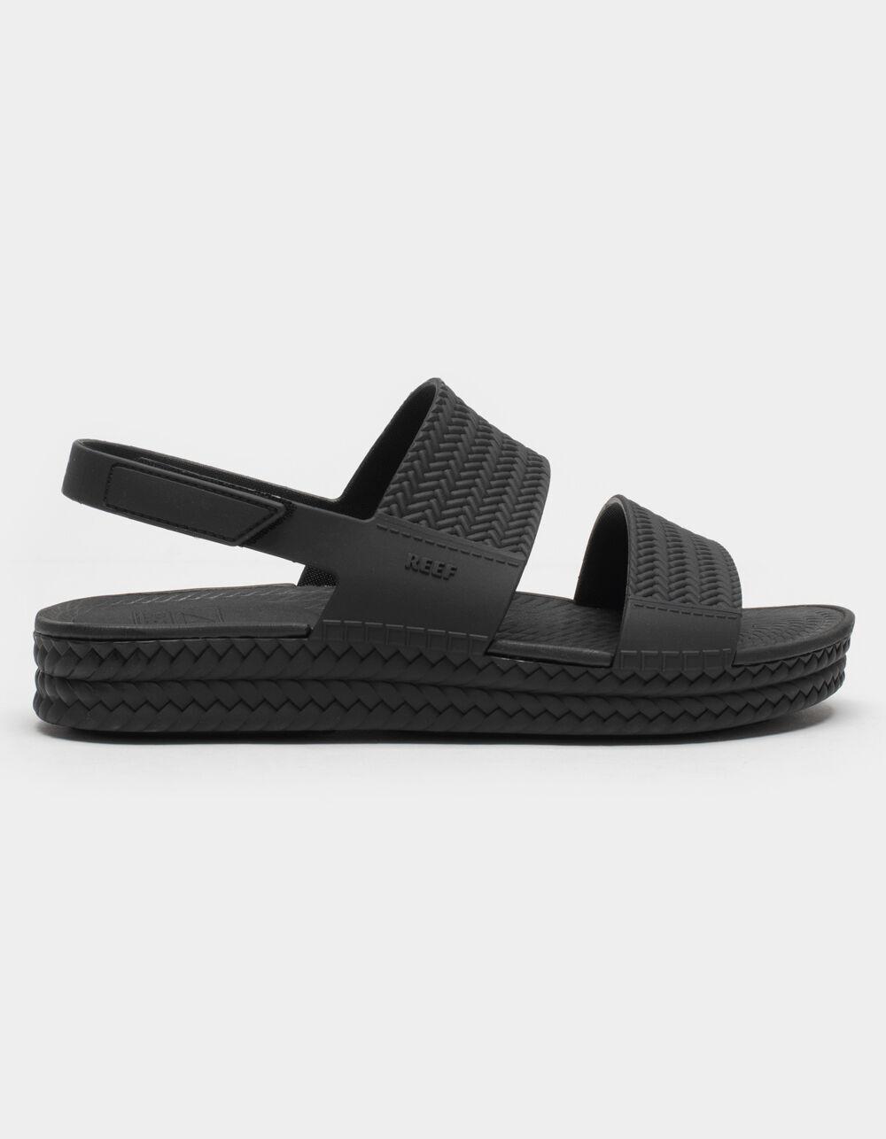 REEF Water Vista Womens Platform Sandals - BLACK Product Image
