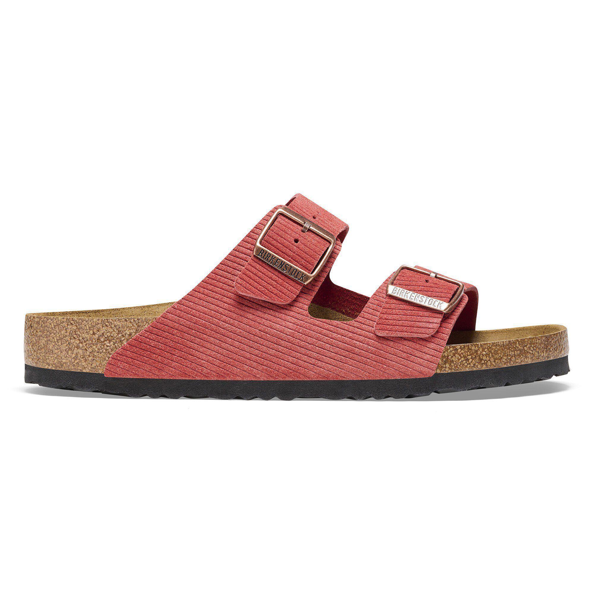 Arizona Suede Embossed Corduroy Sienna Red Product Image