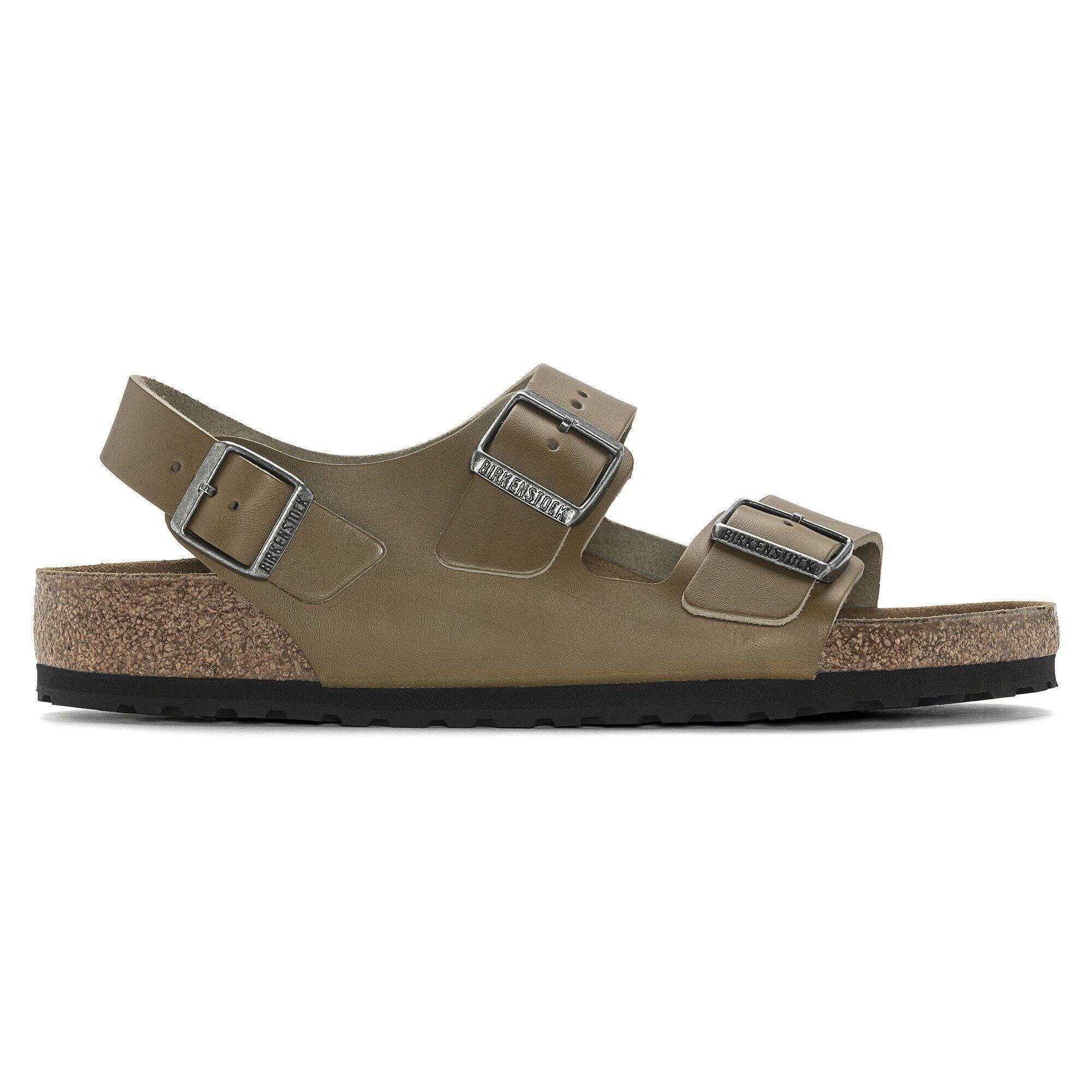 Milano Leather Vintage Wood Faded Khaki Product Image