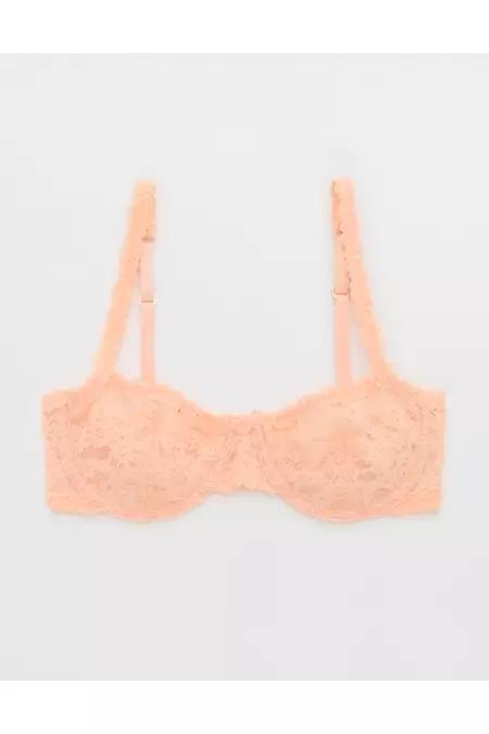 Show Off Vintage Lace Unlined Balconette Bra Women's Product Image