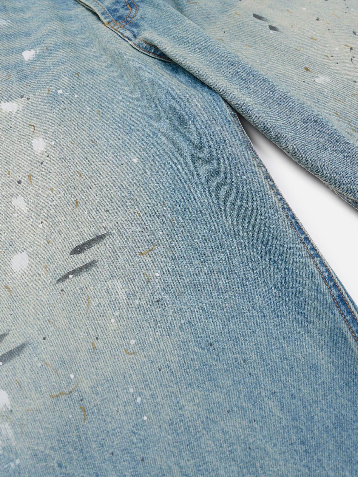 Aelfric Eden Splash-Ink Washed Longline Jorts Product Image
