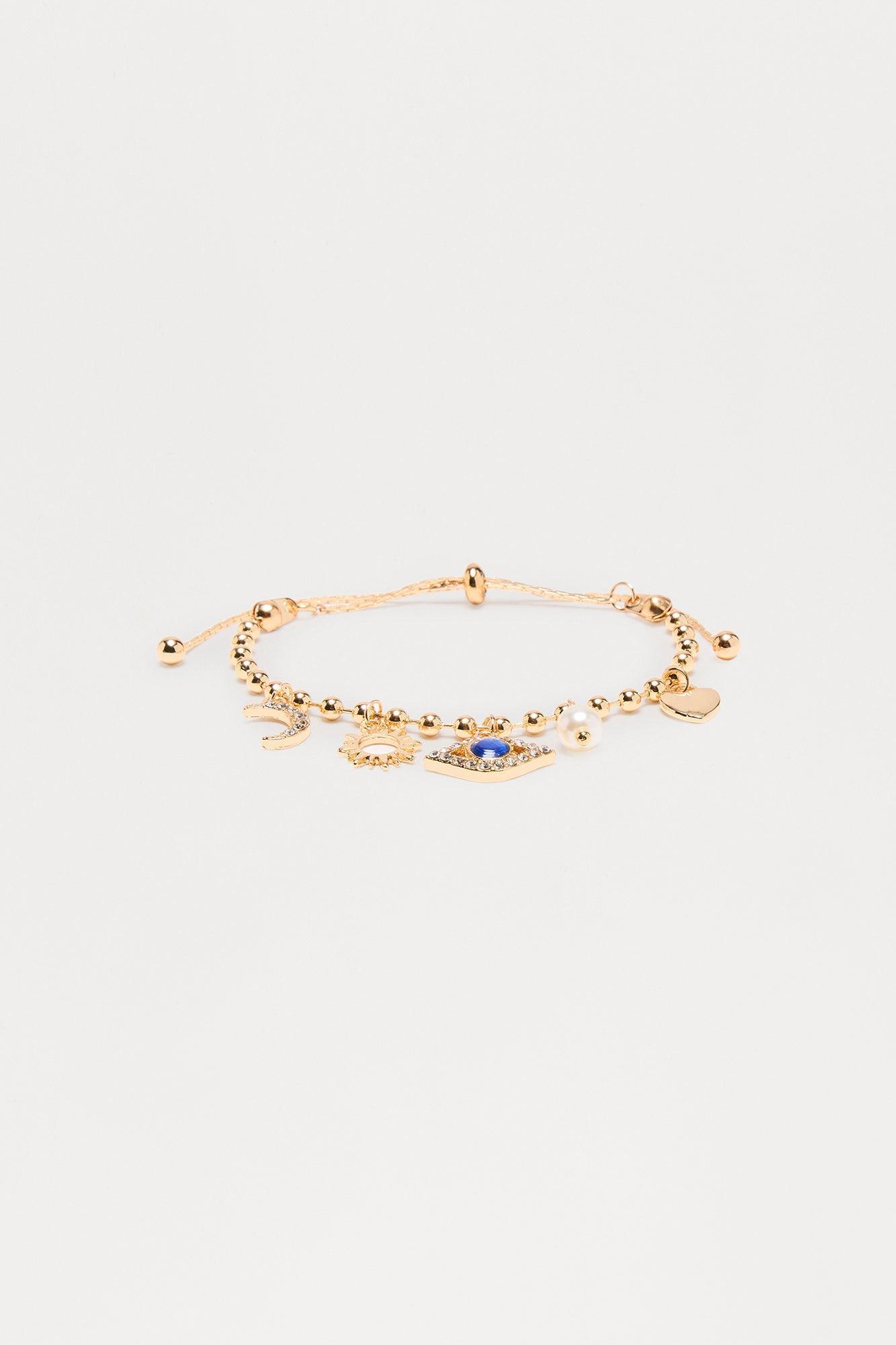 Eye See All Bracelet - Gold Product Image