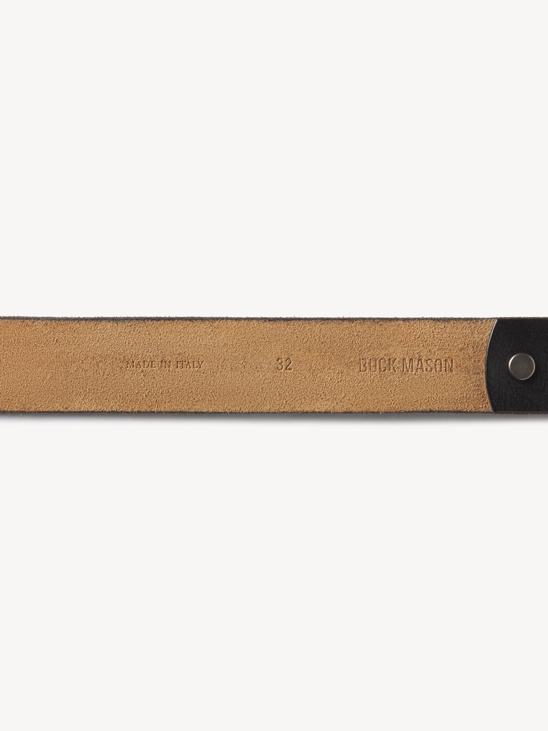 Black Leather Outpost Belt Product Image