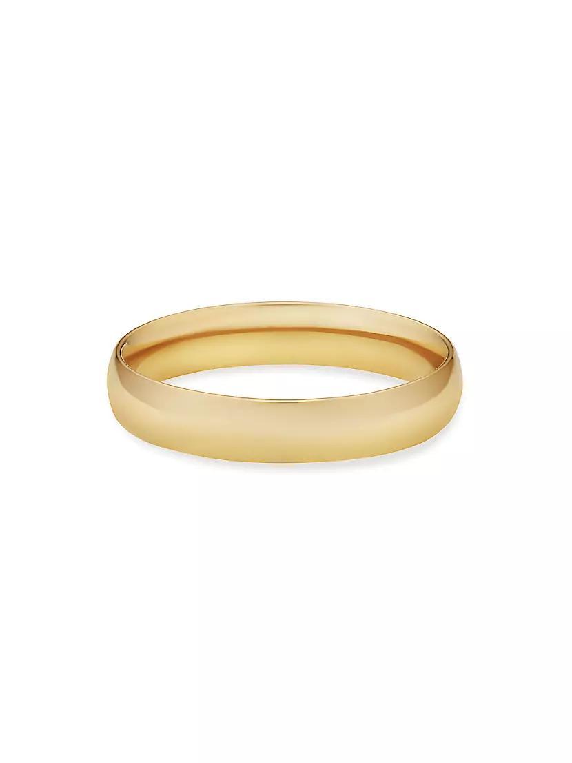 Womens 14K Yellow Gold Forever Band Bold Ring Product Image