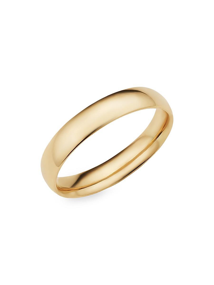 Womens 14K Yellow Gold Forever Band Bold Ring Product Image