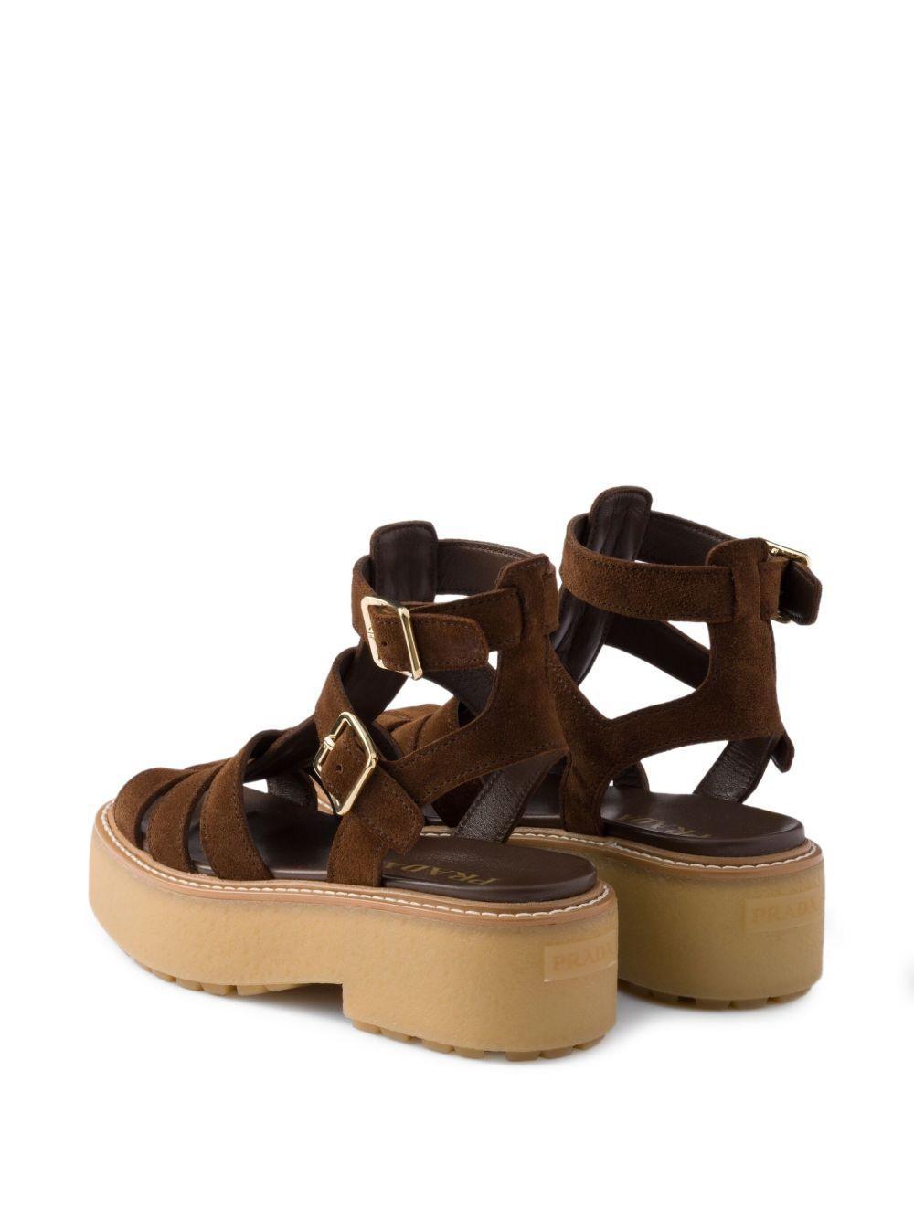 50mm buckle-strap platform sandals Product Image