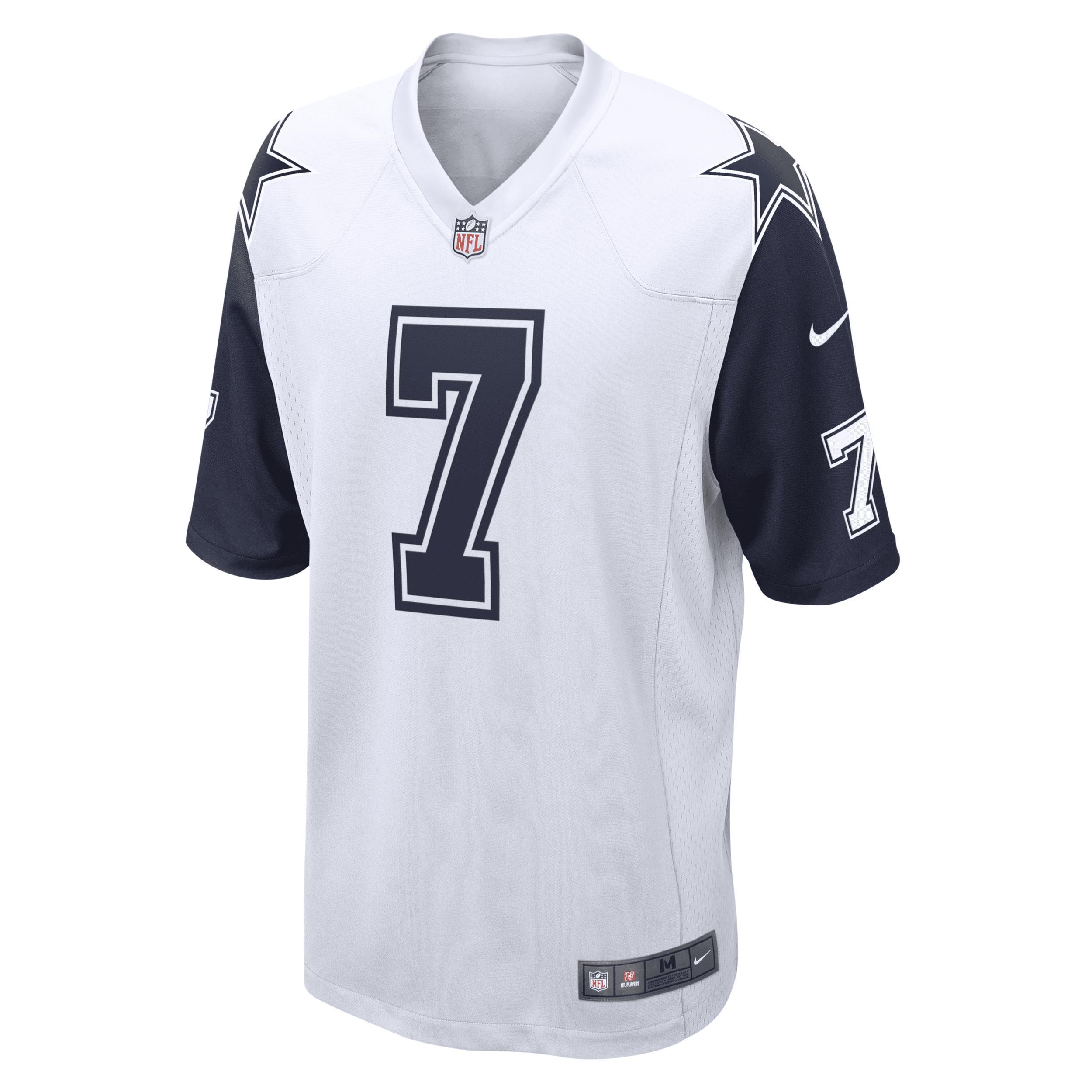 Men's Nike Trevon Diggs White Dallas Cowboys Alternate Game Jersey, Size: 3XL Product Image
