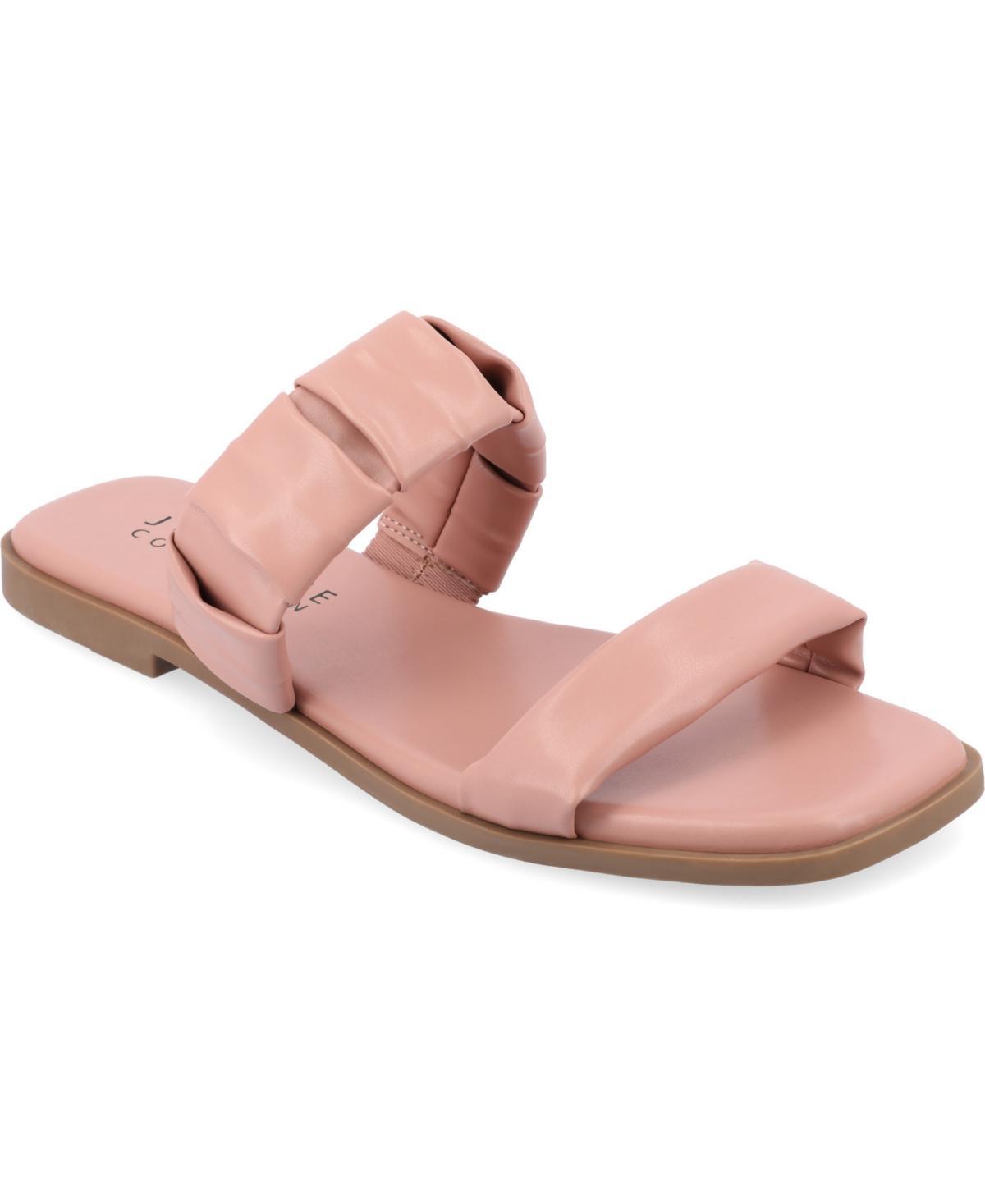 Journee Pegie Women's Tru Comfort Foam™ Sandals, Size: 7.5, Pink Product Image