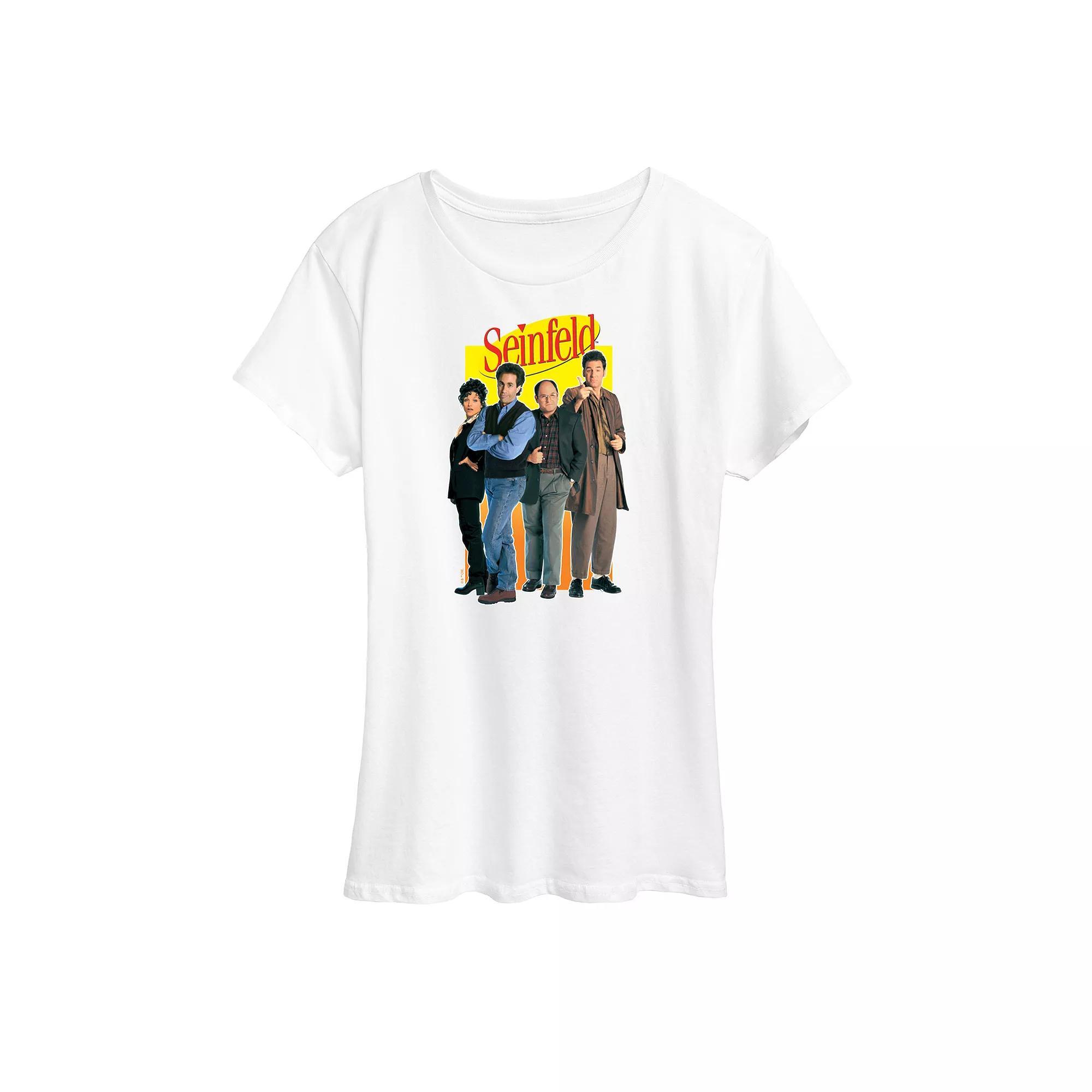 Womens Seinfeld Group Photo Graphic Tee Product Image