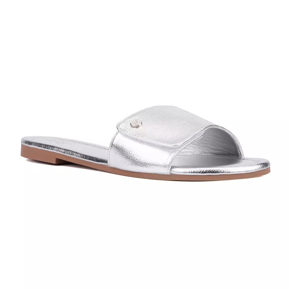 madden girl Thread Women's Slide Sandals, Size: 8, Blush Product Image