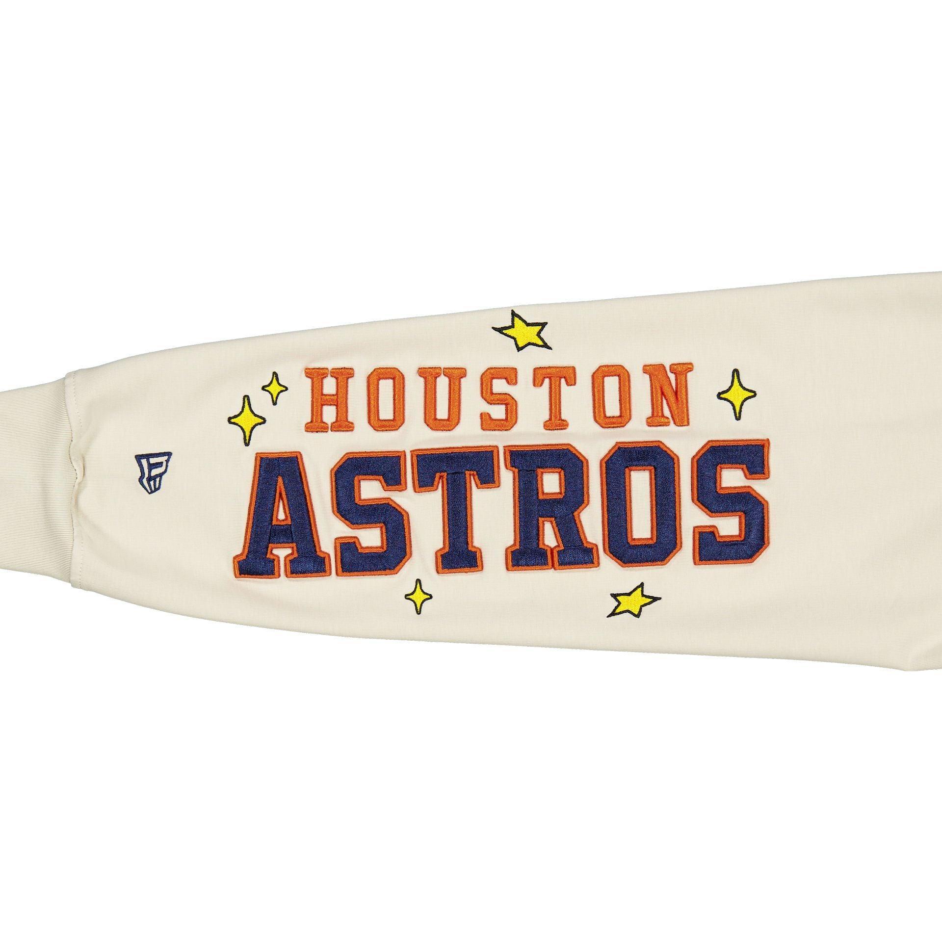 Houston Astros Stone Logo Select Full-Zip Hoodie Male Product Image