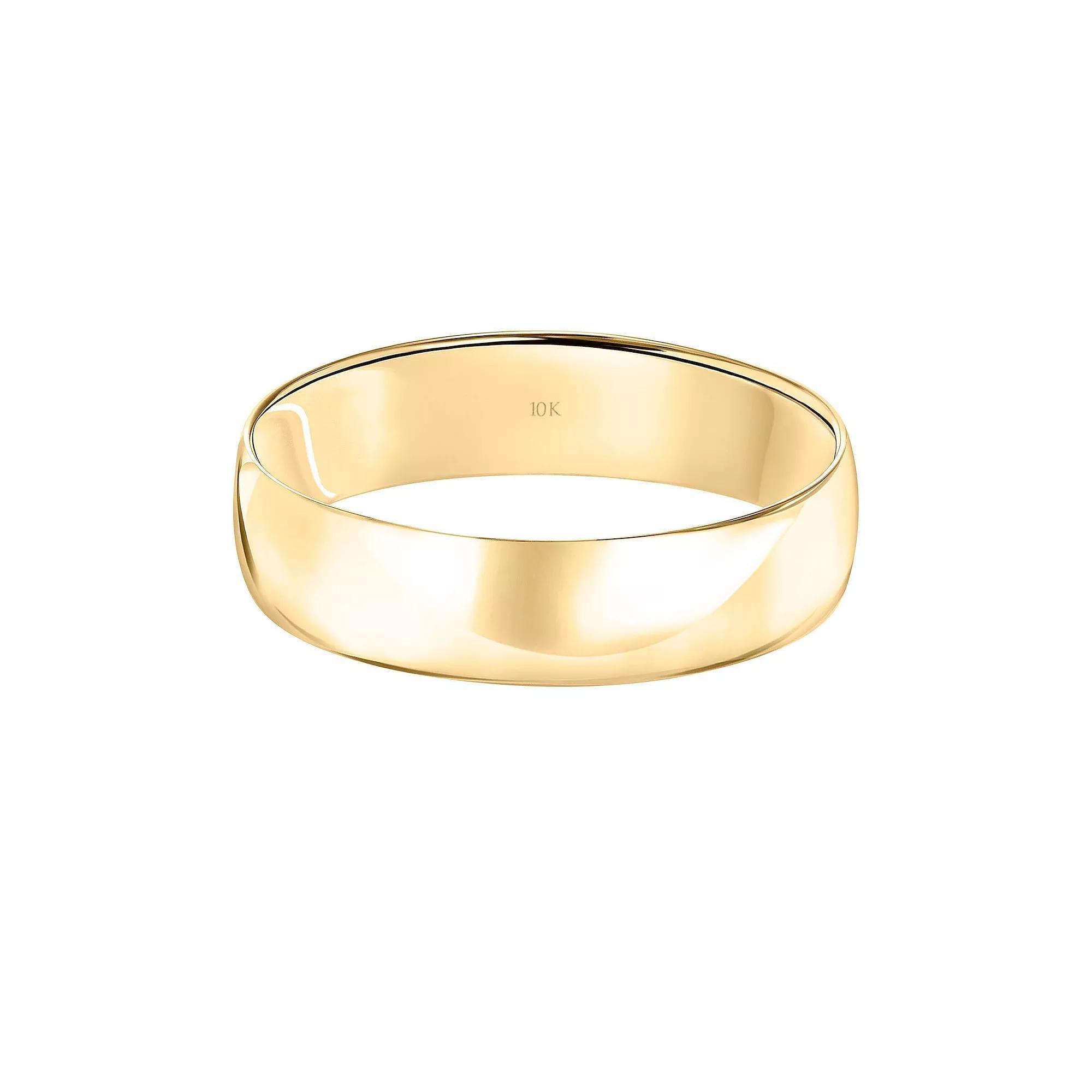 Love Always 10k Gold 5 mm Wedding Band, Women's, Size: 5.50, 10k White Gold Product Image