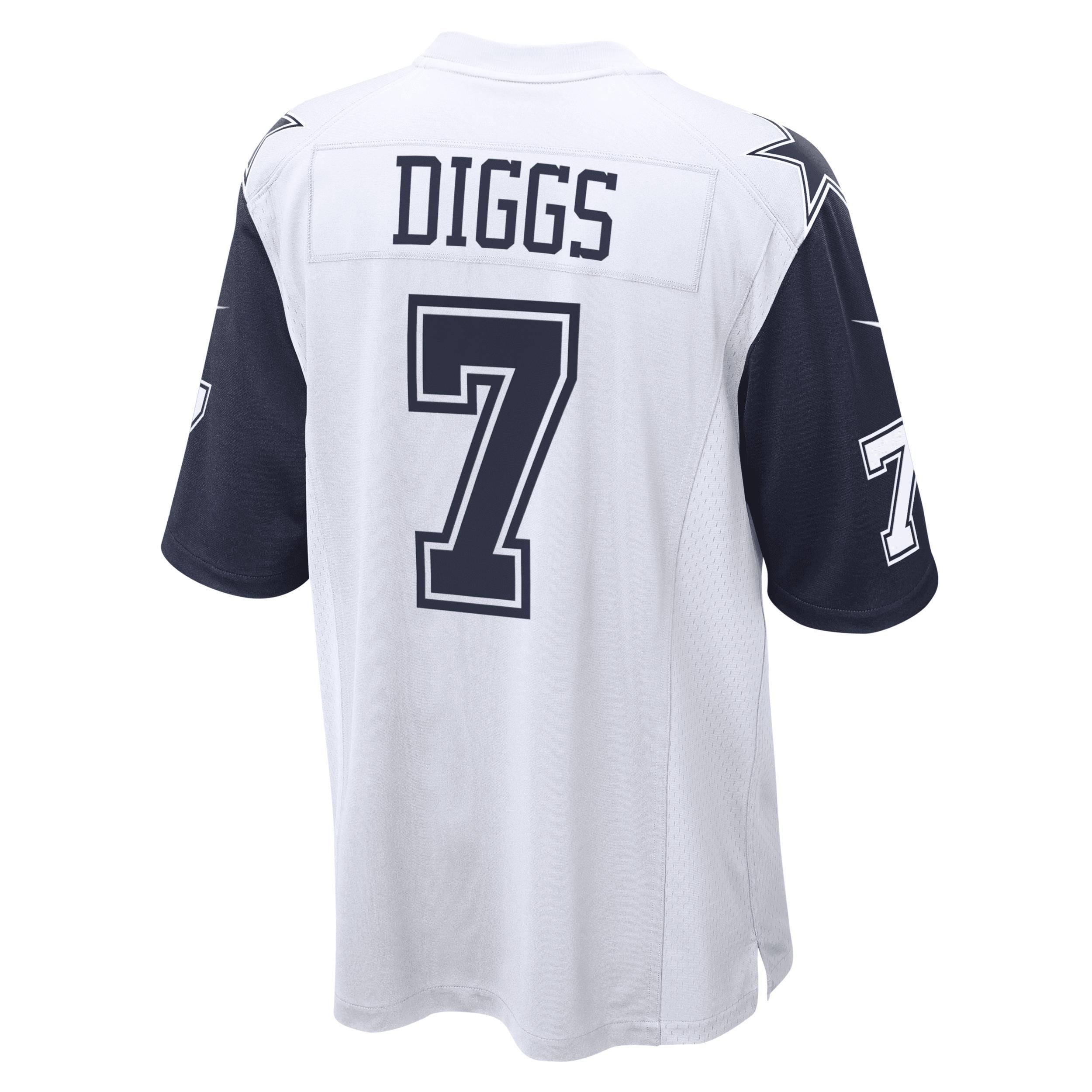 Men's Nike Trevon Diggs White Dallas Cowboys Alternate Game Jersey, Size: 3XL Product Image