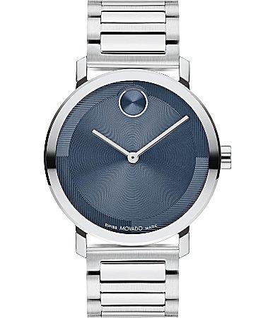 Movado Bold Mens Evolution 2.0 Quartz Analog Gold Mesh Bracelet Watch Product Image