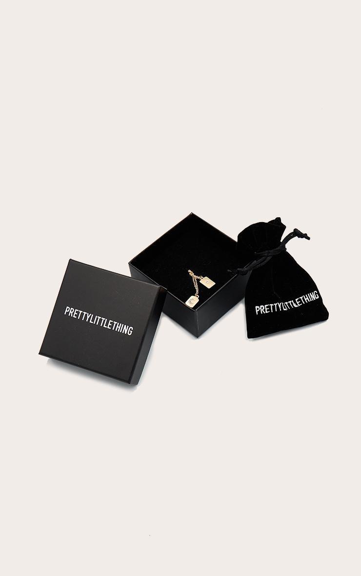 Gold Gifting Diamante Sun And Moon Duo Necklace Product Image