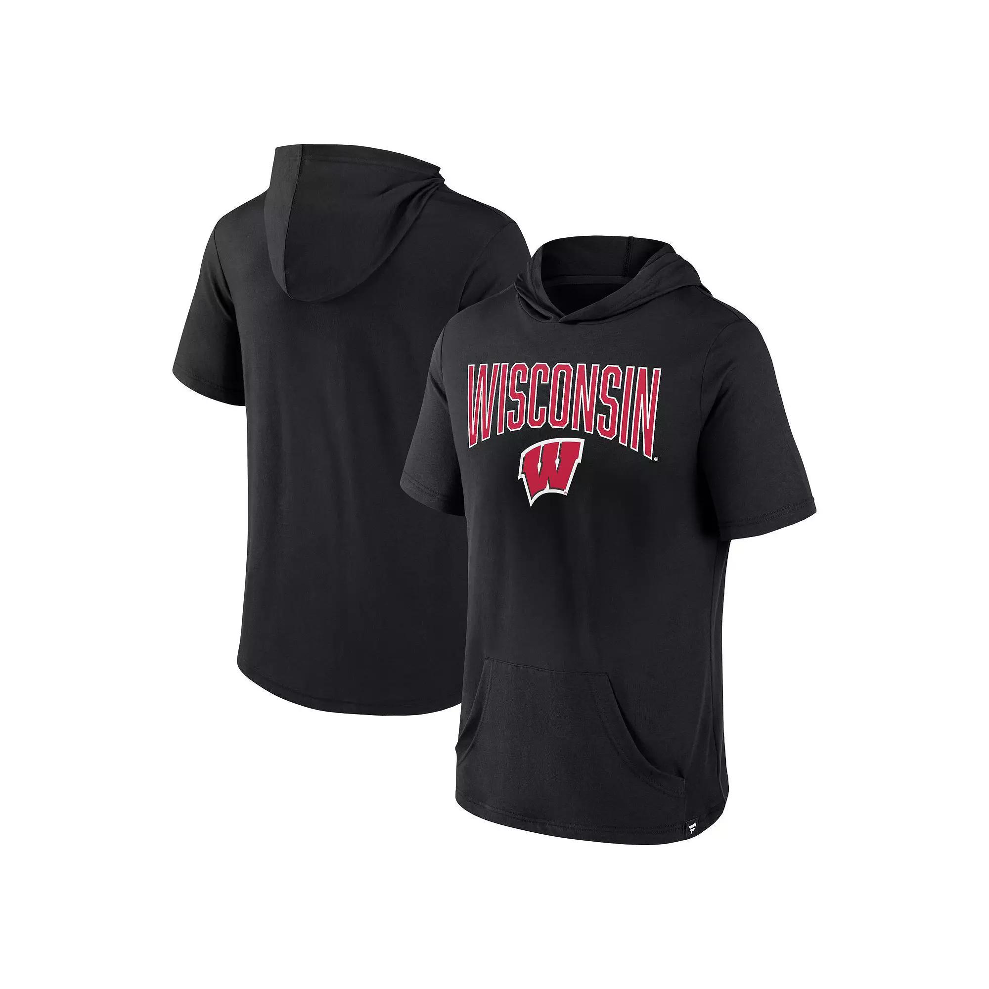 Men's Fanatics Branded  Black Oklahoma Sooners Primary Logo Hoodie T-Shirt, Size: Medium Product Image