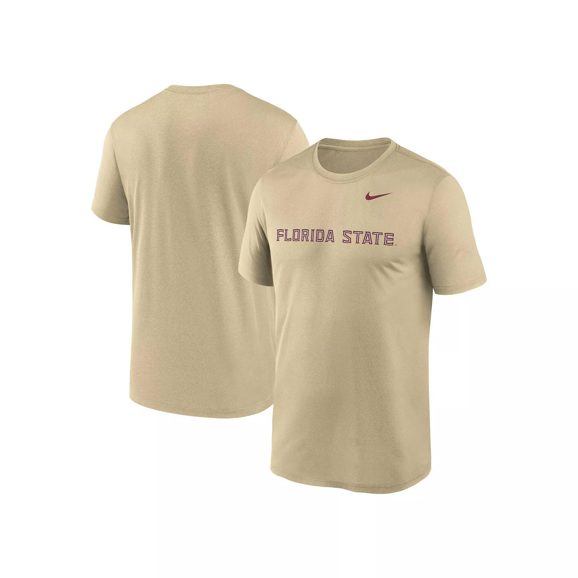 Men's Nike White LSU Tigers Primetime Legend Wordmark T-Shirt, Size: 2XL Product Image