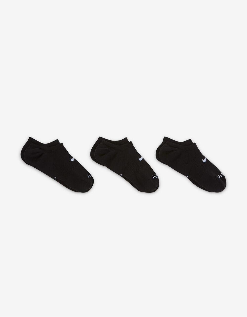 NIKE Everyday Plus 3 Pack Womens Cushioned Training Footie Socks Product Image