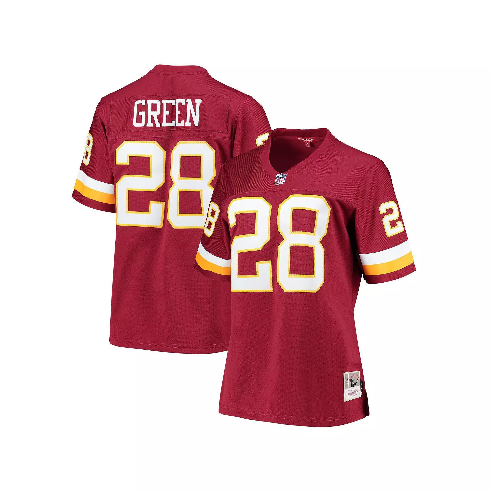 Women's Mitchell & Ness Darrell Green Burgundy Washington Football Team Legacy Replica Player Jersey, Size: Small, Wft Med Re Product Image