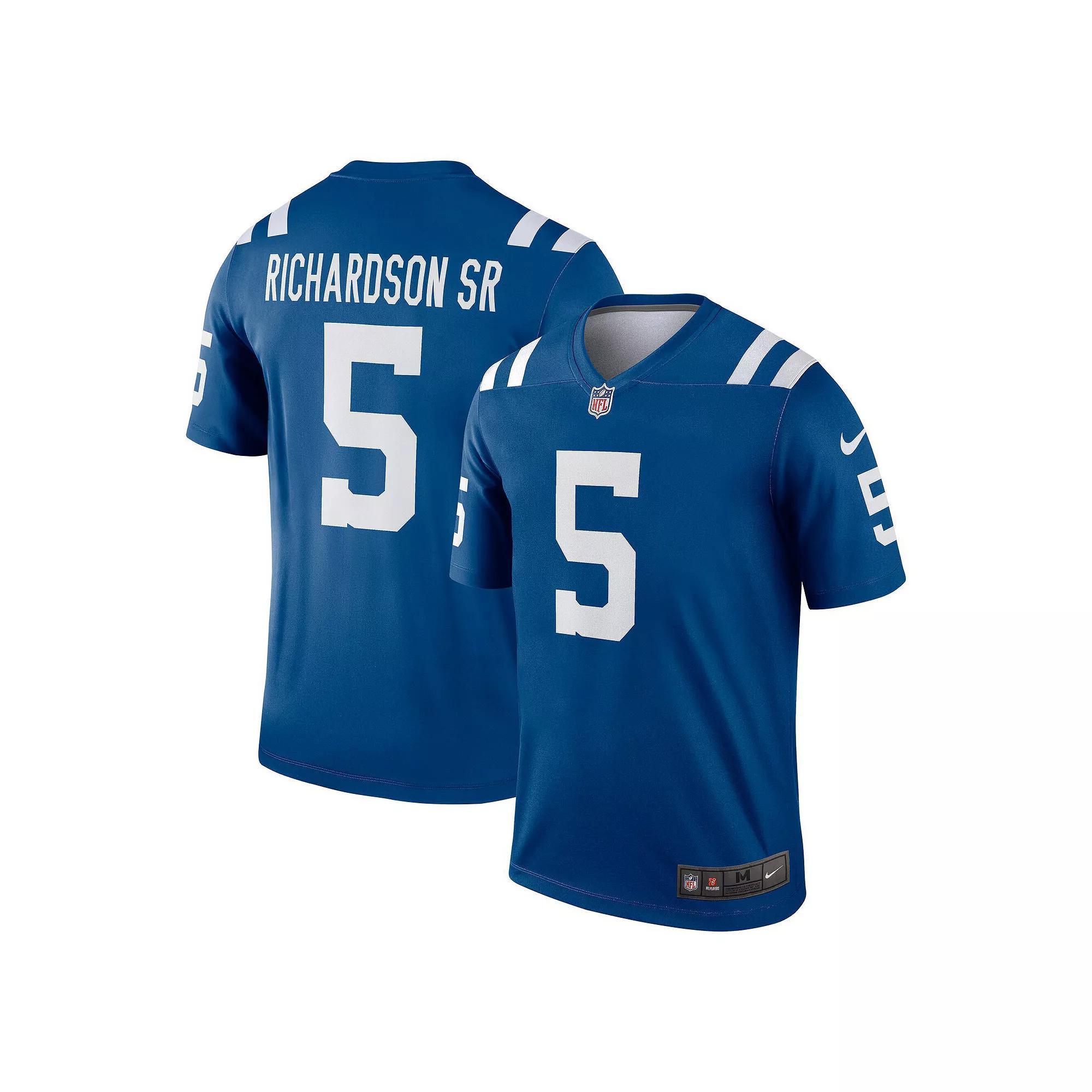 Men's Nike Anthony Richardson Sr. Royal Indianapolis Colts Team  Legend Jersey, Size: XL, Blue Product Image